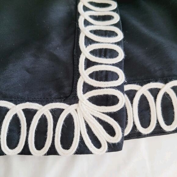 Mon Renn Dress Small Black Sentiment Mini Wrap Plunge Neck Belt Cornelli NEW - Picture 5 of 16